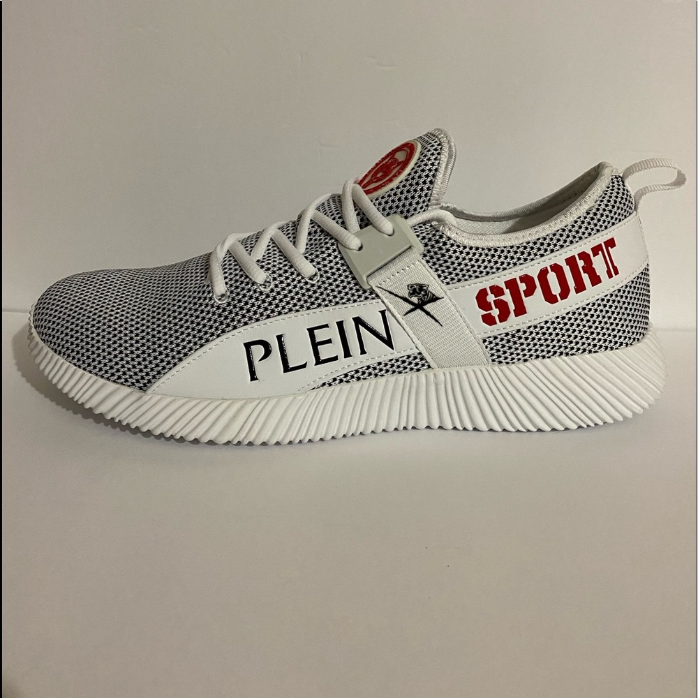 PHILIPP PLEIN HI-TOP SNEAKERS “Carter” white